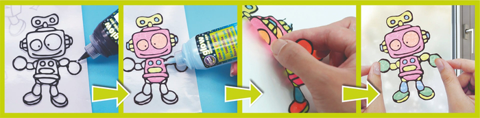 Glow in the Dark - Window Art