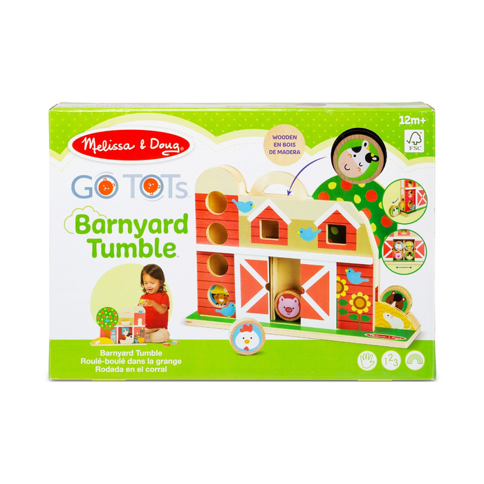 GO Tots Barnyard Tumble - Roll, Stack & Grasp