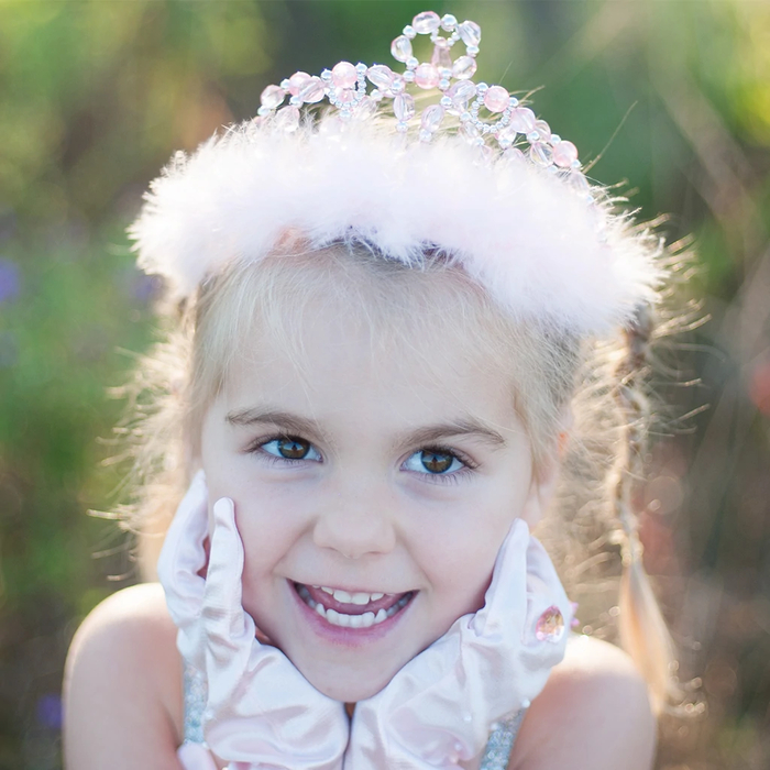 Tiara - Pink and Silver