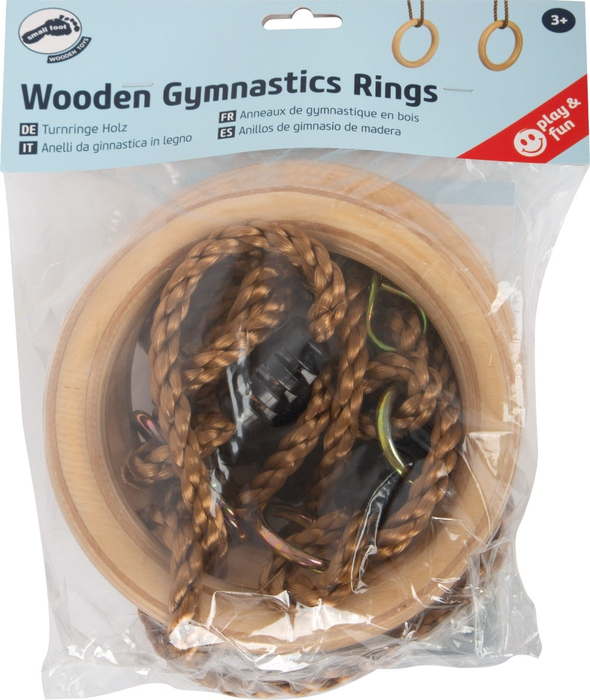 Wooden Gym Rings Ø18 cm