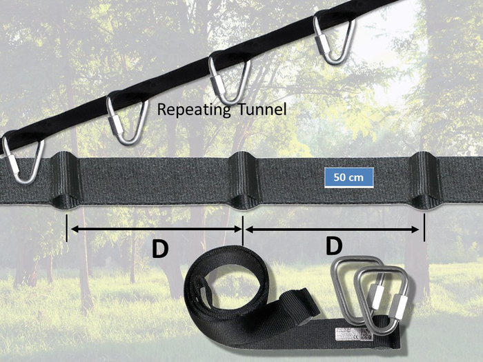 Swing Tree Hanging Strap - Horizontal, 1200 cm