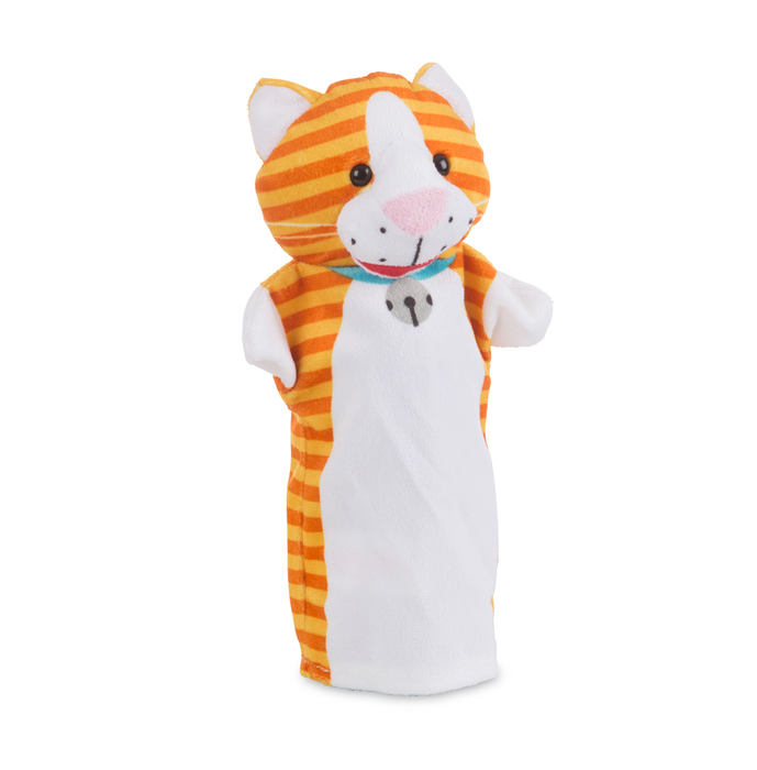 Hand Puppets - Playful Pets, 4 pcs