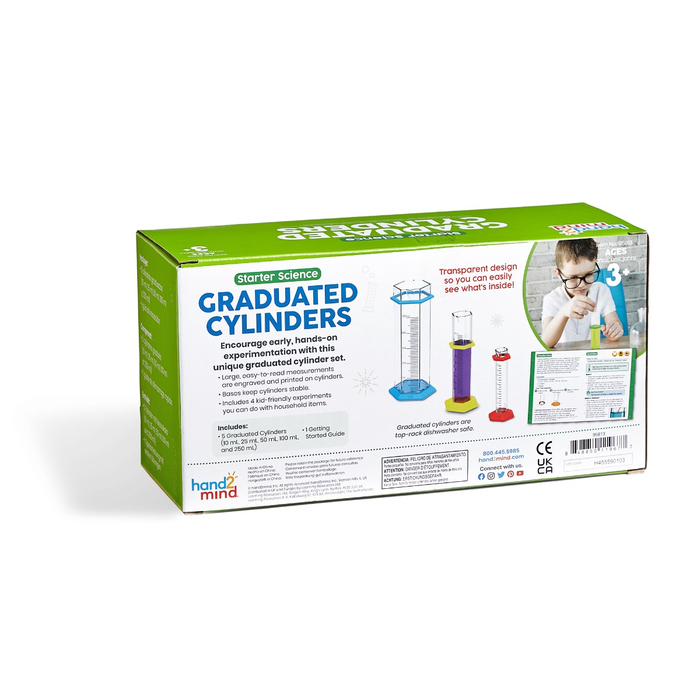 Starter Science - Graduated Cylinder Set, 5 pcs