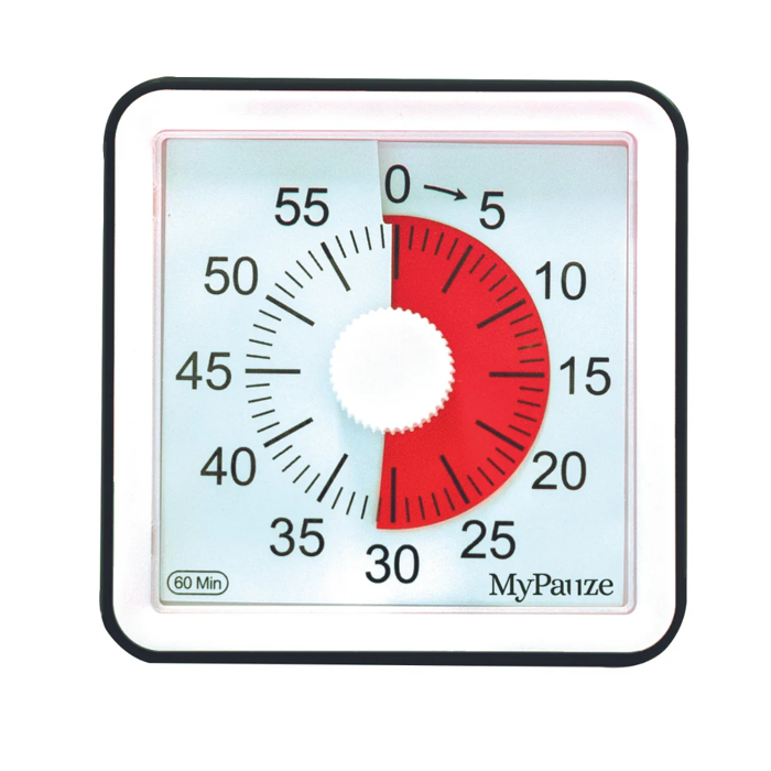 Visual Timer 8x8 cm