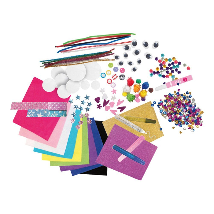 Box of Craft Supplies