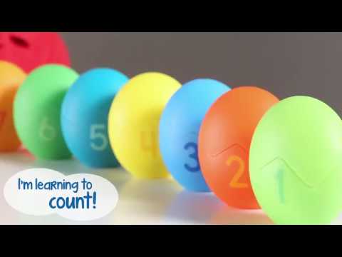 Count & Sort - Dino Eggs Math Activity Set 1-10