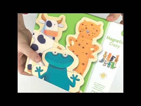 Magnets - Whacky Animals, 24 pcs