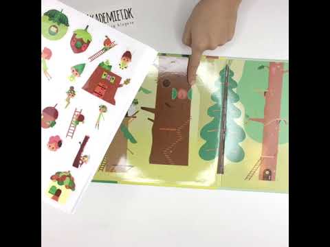 Sticker Story Book - Enchanted Forest