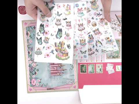 Rub-On Transfer Stickers - Fairies