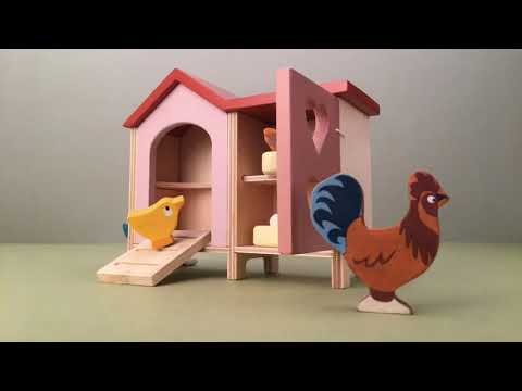 Dollhouse Accessories - Chicken Coop