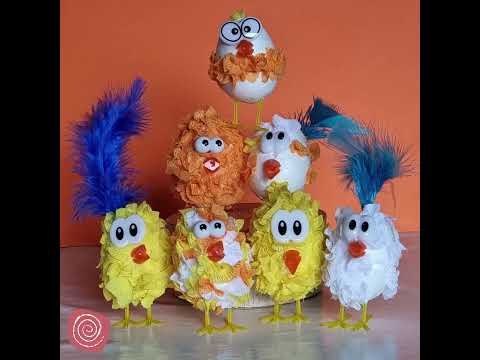 DIY Easter Chicks, 16 pcs
