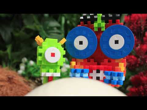 Plus-Plus - Learn to Build Creatures, 240 pcs