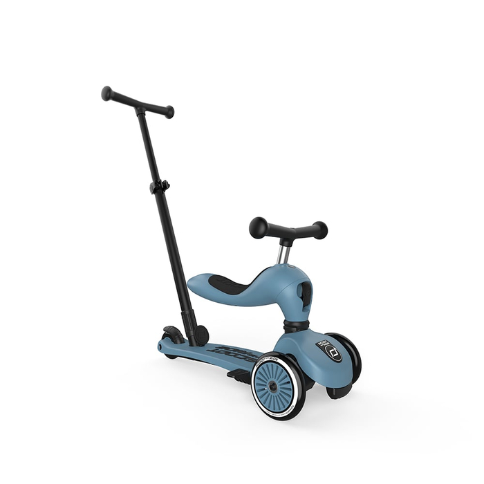 Highwaykick 1 Push and Go - Steel