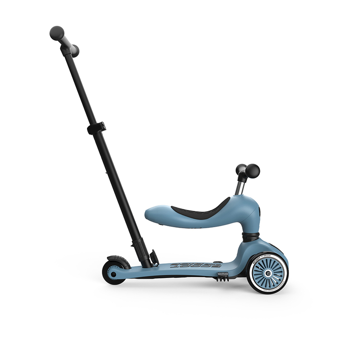 Highwaykick 1 Push and Go - Steel