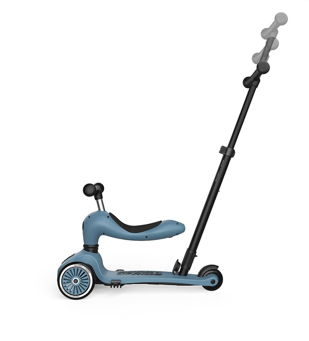 Highwaykick 1 Push and Go - Steel