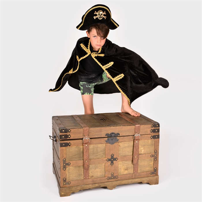 Pirate Cape & Hat, size 3-8 years