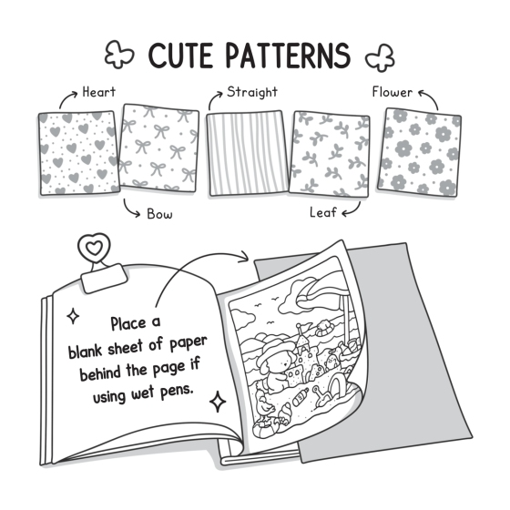 Colouring Book - Cozy Cuties