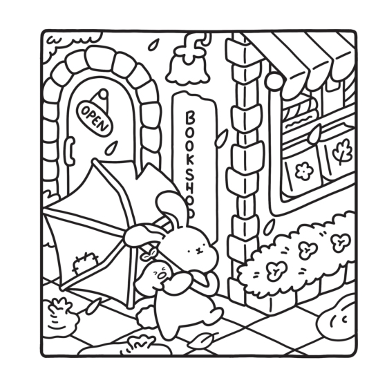 Colouring Book - Cozy Cuties