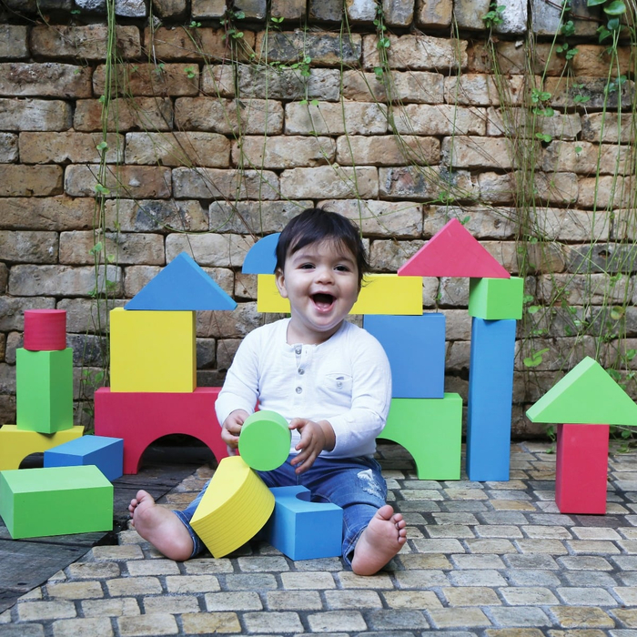 Foam Building Blocks, 32 pcs