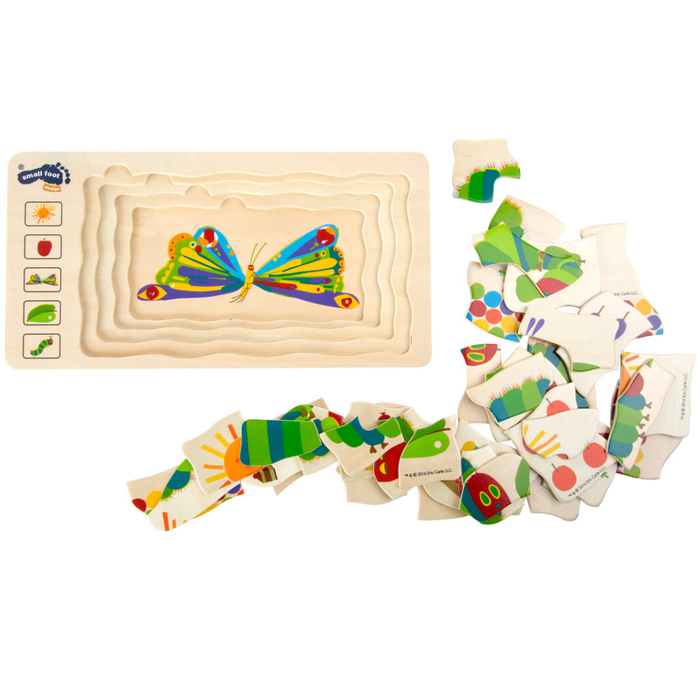 Layered Puzzle - The Very Hungry Caterpillar