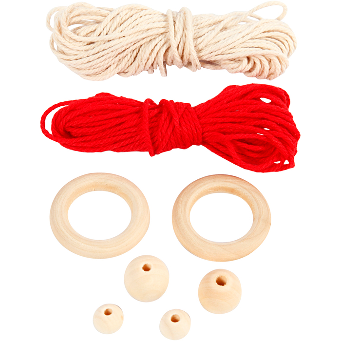 DIY Christmas Craft - Macramé Elves