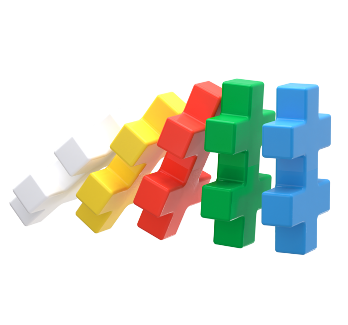 PLUS-PLUS GIANT, 24 pcs