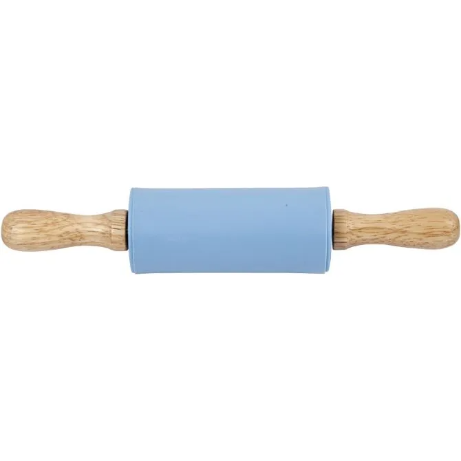 Rolling Pin - Wood & Silicone (Modelling Tool)