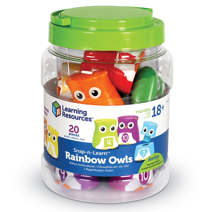 Snap-n-Learn - Rainbow Owls