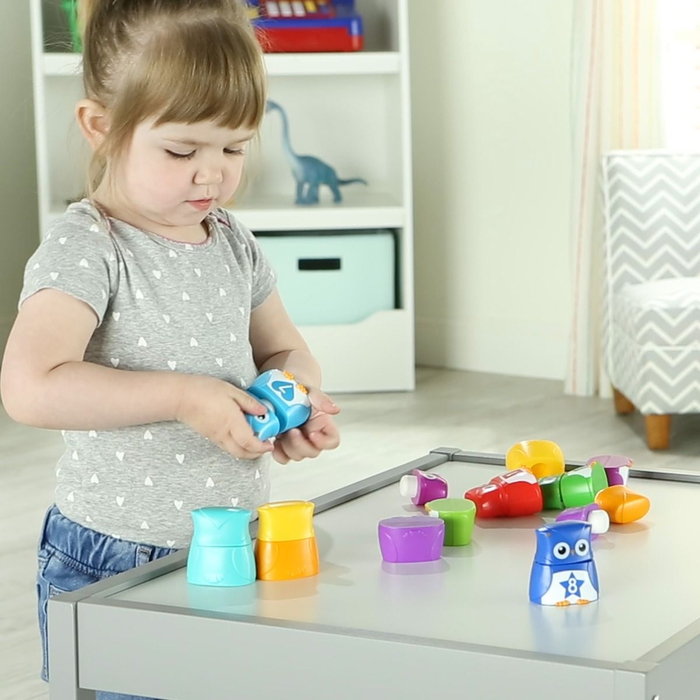 Snap-n-Learn - Rainbow Owls
