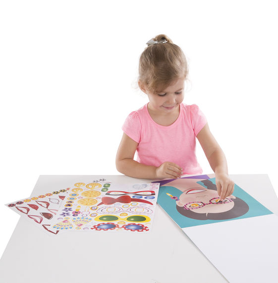 Sticker Pad - Make a Face