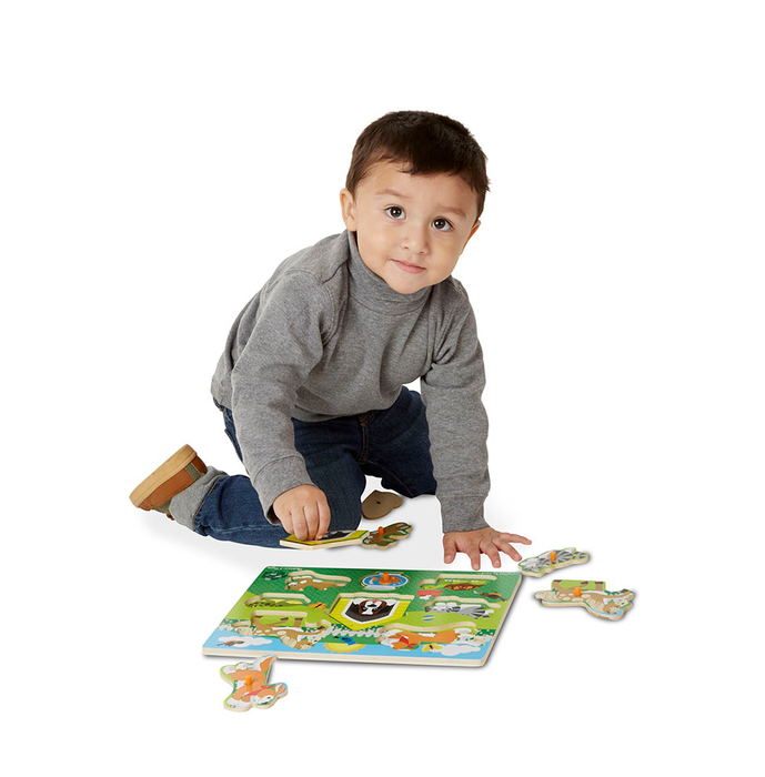 Wooden Knob Puzzle
