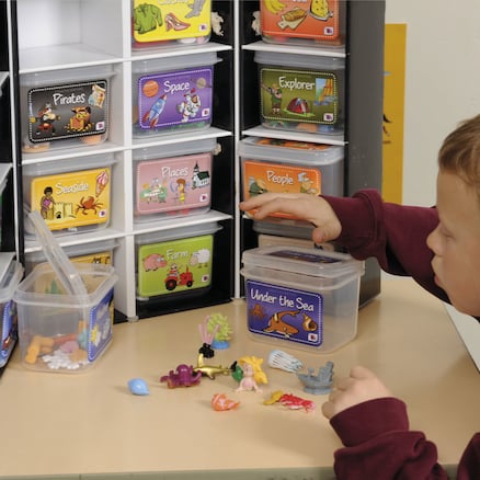 Storytelling/Creative Writing Tubs, 200 Pieces