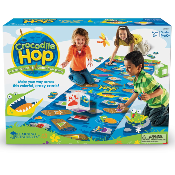 Crocodile Hop Floor Game 250 x 75 cm