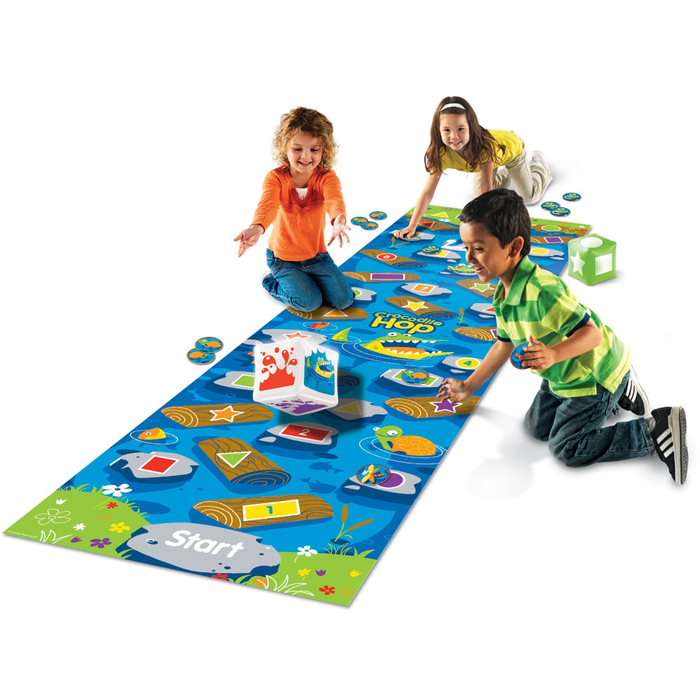 Crocodile Hop Floor Game 250 x 75 cm