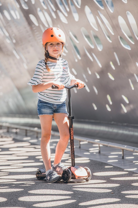 Scooter - Highwaykick 5 w. LED Wheels - Peach