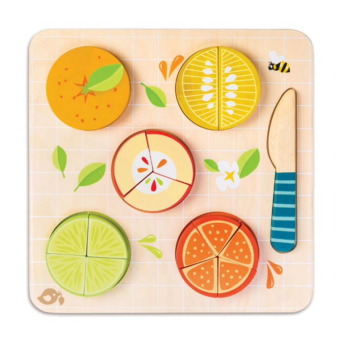 Learn Fractions with Citrus Fruits