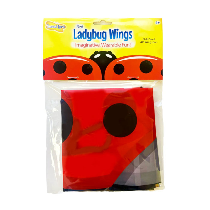 Red Ladybird Wings, size 4-7 years