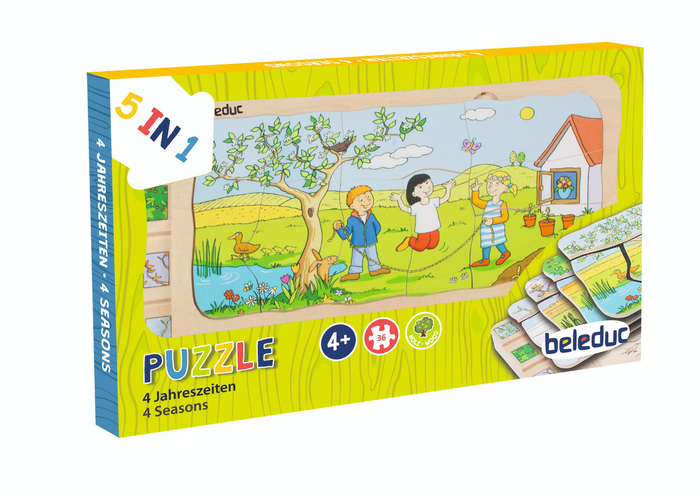 Layered Puzzle - Seasons