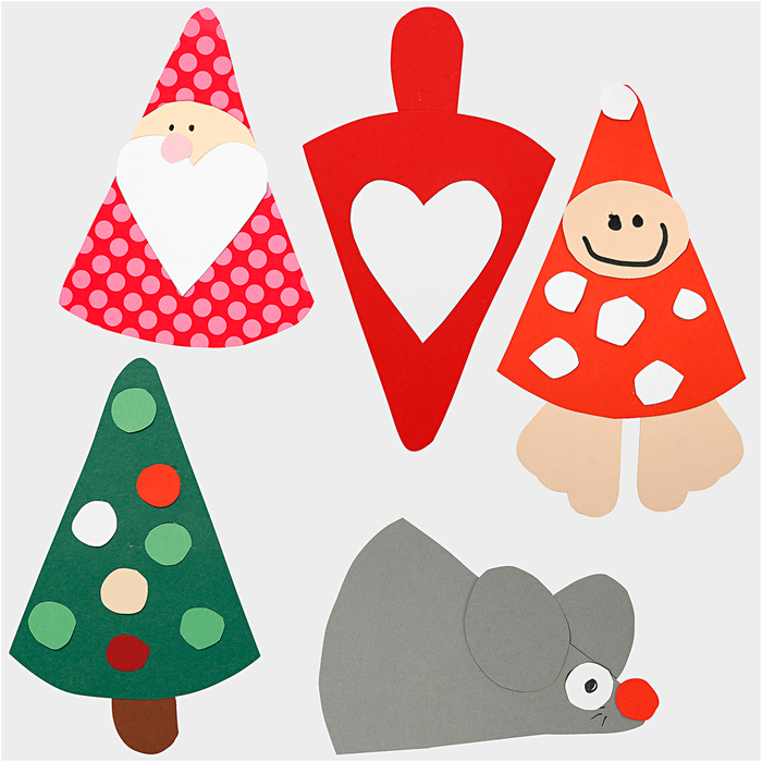 DIY Christmas Ornaments - Cut & Craft Kit