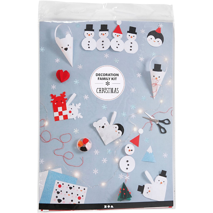 DIY Christmas Ornaments - Family Kit