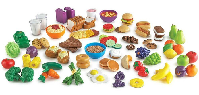 Play Food - Classroom Set, 100 pcs