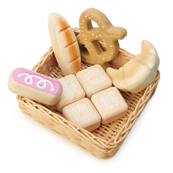 Play Food - Baked Goods Basket, 8 pcs