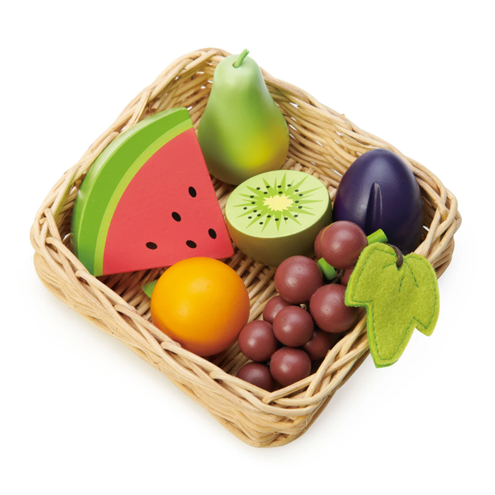 Play Food - Fruit Basket, 6 pcs