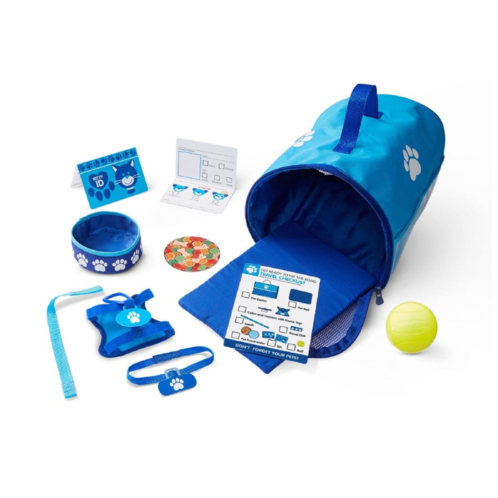Tote & Tour Pet Travel Play Set, 16 pcs