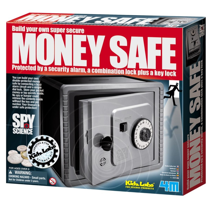 Spy Science Kit - Build Your Own Money Safe