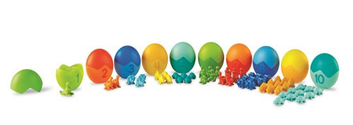 Count & Sort - Dino Eggs Math Activity Set 1-10