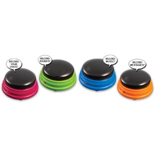 Answer Buzzers - Recordable, 4 pcs