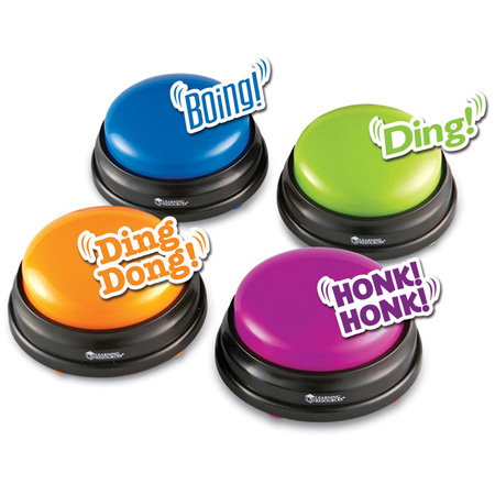Answer Buzzers, Set of 4
