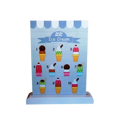 Wooden Ice Cream Stand