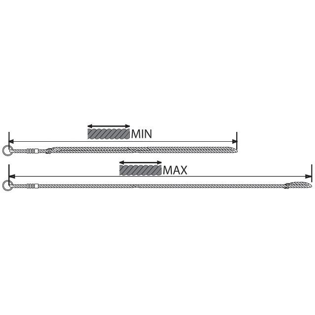 Swing Accs. - Adjustable Rope (55-85 cm), 1 pc